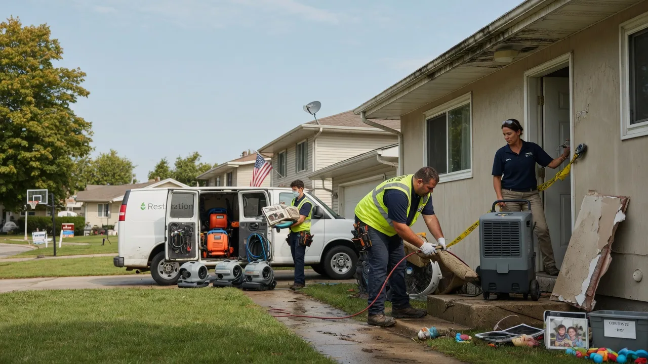 Water Damage Restoration in Wauregan, CT near me